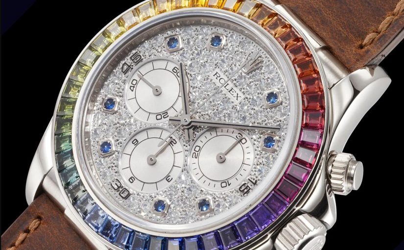 Why The Prototype UK Perfect Replica Rolex ‘Rainbow’ Daytona Watches Could Sell For Millions