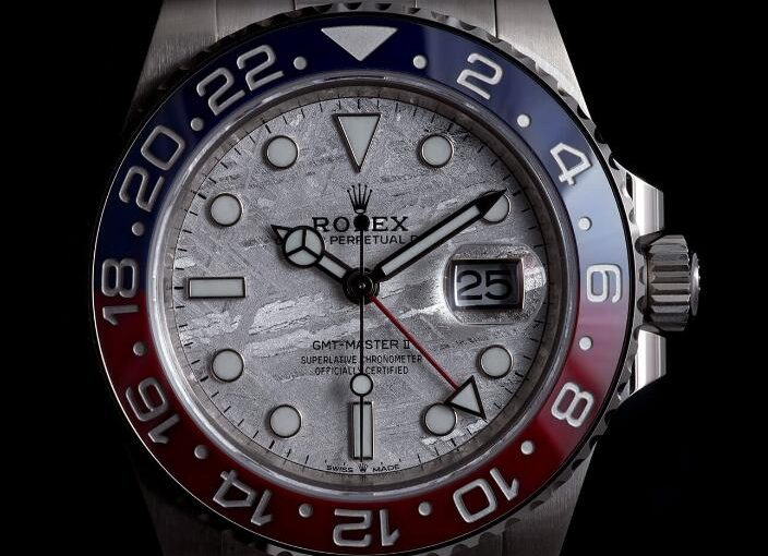 Behind The Lens: Luxury Online Fake Rolex GMT-Master II Meteorite Watches UK: Global Travel Meets Outer Space